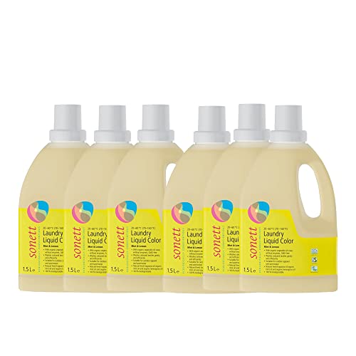 Laundry Detergent | Mint & Lemon Scent, Pack of 6