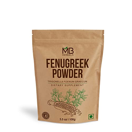 Fenugreek Seeds Powder | Organically Grown, 3.5 oz (100g)