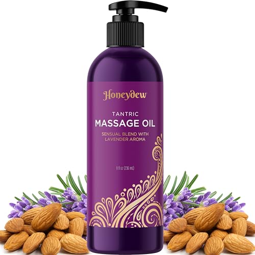 Massage Oil | Lavender Scent, Non-Greasy, Therapeutic Grade