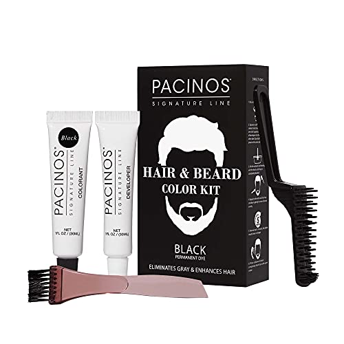 Hair Color Kit | Eliminates Grays in 5 Minutes, Easy Brush-In Application