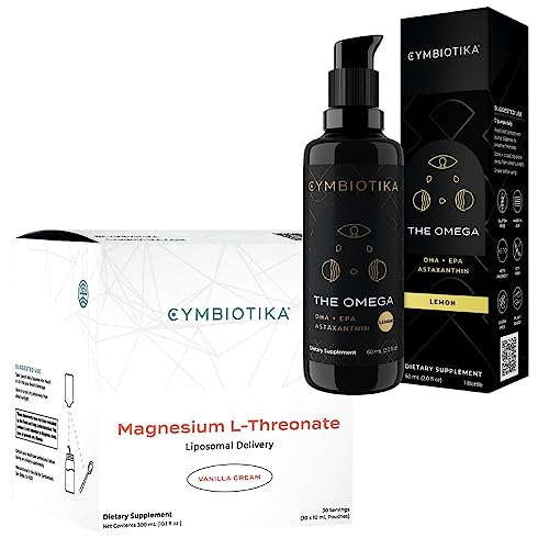 Magnesium Supplement | Liposomal L-Threonate & DHA Omega 3, Focus & Memory Support