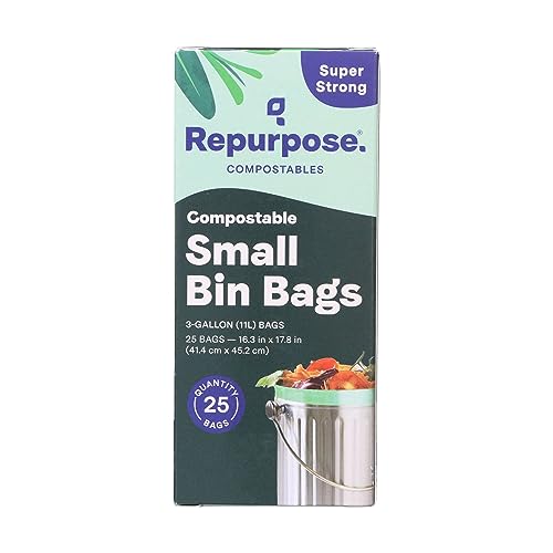 Compost Bag | 3 Gallon, Biodegradable, 25 Count