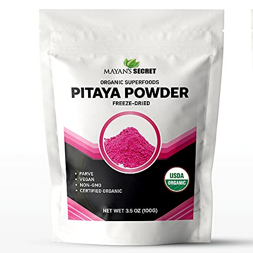 Pink Pitaya Powder | Organic, 3.5oz, Rich in Vitamin C