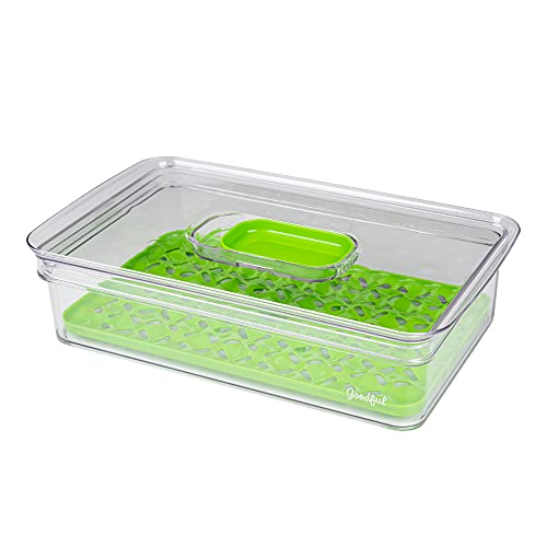 Food Storage Container | Adjustable Air Vents, Stackable, Durable Material