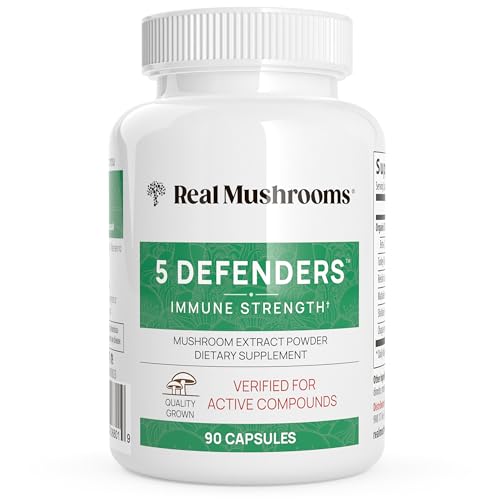 Mushroom Supplement | Organic Extract, Immune Support, 90 Capsules