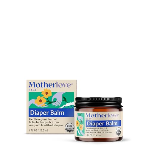 Diaper Balm | Organic Herbal Formula, 1 oz, Cloth Diaper Safe