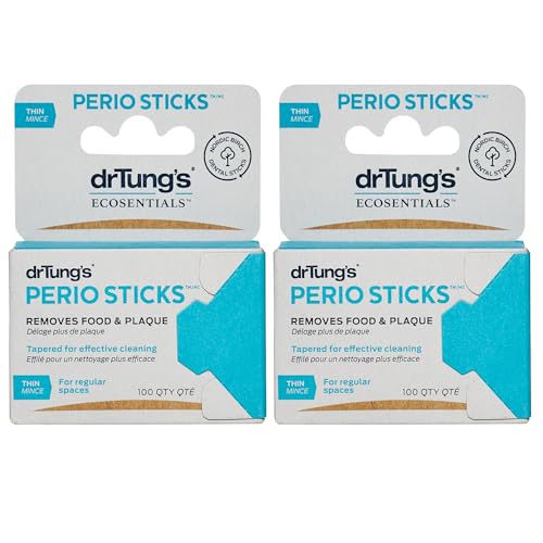 Dental Sticks | 100 Count, Double-Sided, Plaque Remover