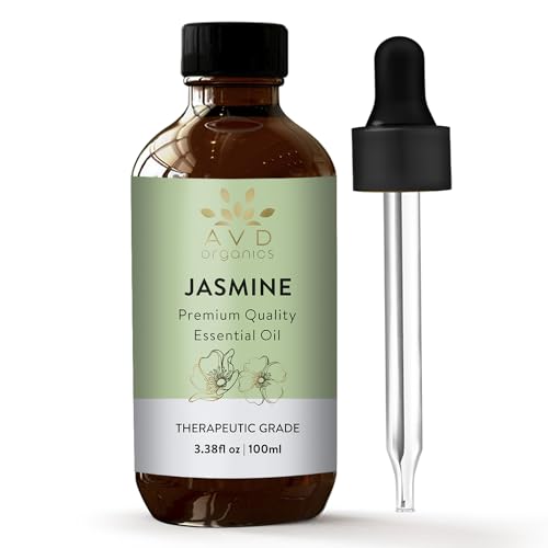 Essential Oil | 100% Pure Jasmine, Aromatherapy Benefits, Mood Uplifting