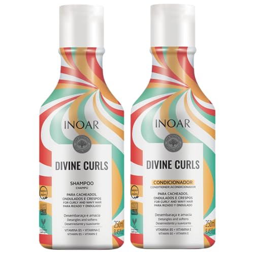 Shampoo & Conditioner Set | Divine Curls, 250ml x 2