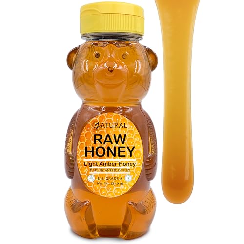 Honey | Raw, Fresh, Grade A, Light Amber, 12 Ounce