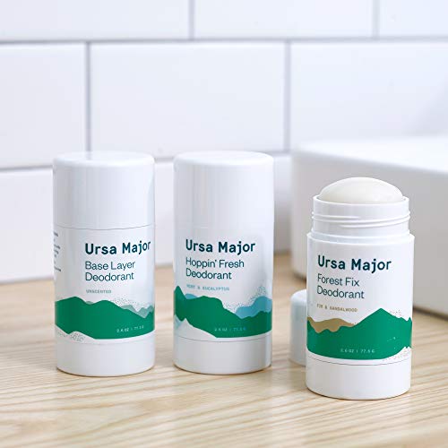 Ursa Major Natural Deodorant - Forest Fix | Aluminum-Free, Non-staining and Cruelty-Free | 2.6 ounces