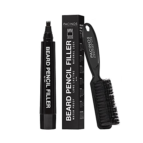 Beard Pencil Filler | Waterproof, Long Lasting Coverage, Micro-Fork Tip