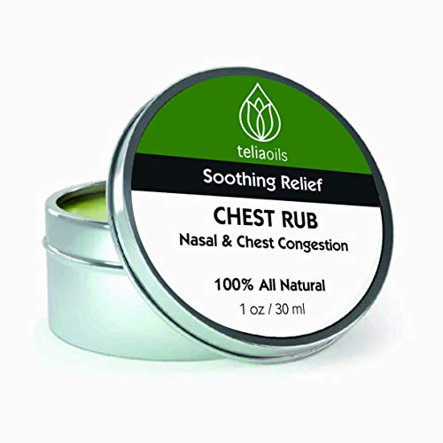 Chest Rub Salve | Natural Cough Suppressant, 30ml