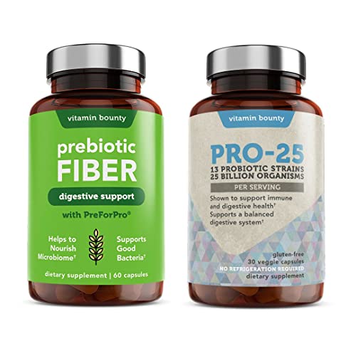 Probiotic Bundle | 13 Strains, Dietary Fiber, Gut Health Support