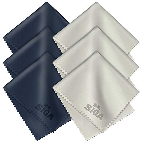 Microfiber Cleaning Cloths | 6 Pack, 6 x 7 inches