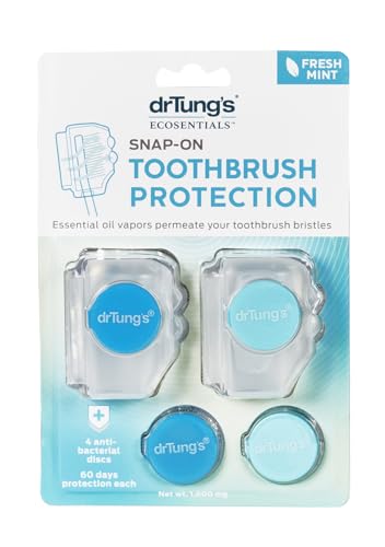 Toothbrush Cover | Travel Case, 2 Count, 60 Days Protection