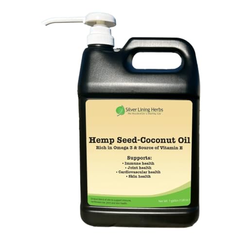 Hemp Seed Oil | All Natural Herbal Formula, 1 Gallon