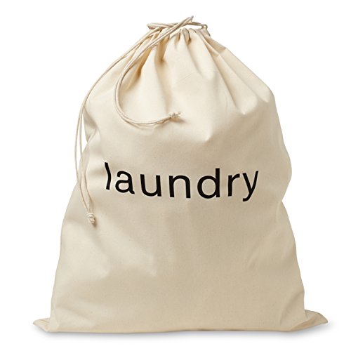 Laundry Bag | Cotton Canvas, Portable Drawstring, Biodegradable