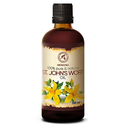 Body Oil | St. John's Wort Infused, 3.4 fl oz, 100% Pure & Natural