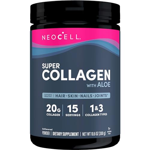 Collagen Powder | Type 1 & 3, 10g per Serving, 30 Servings, Gluten Free, Unflavored, 10.6 Oz