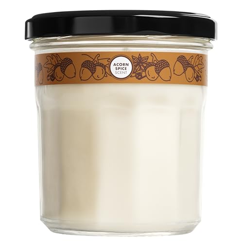 Aromatherapy Candle | Acorn Spice, 35 Hour Burn Time, 7.2 oz