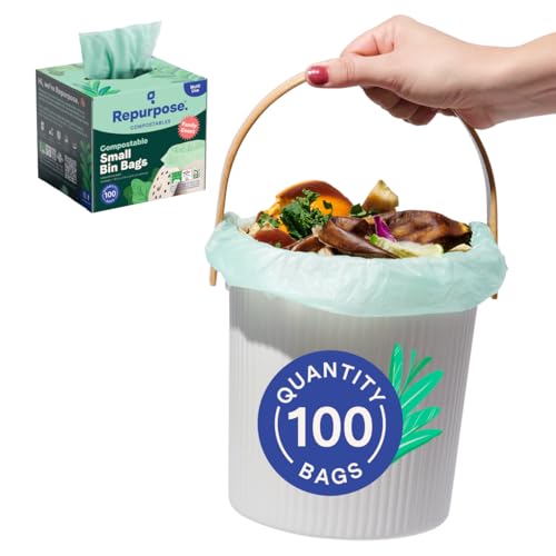 Compost Bags | 3 Gallon, BPI Certified, 100 Count