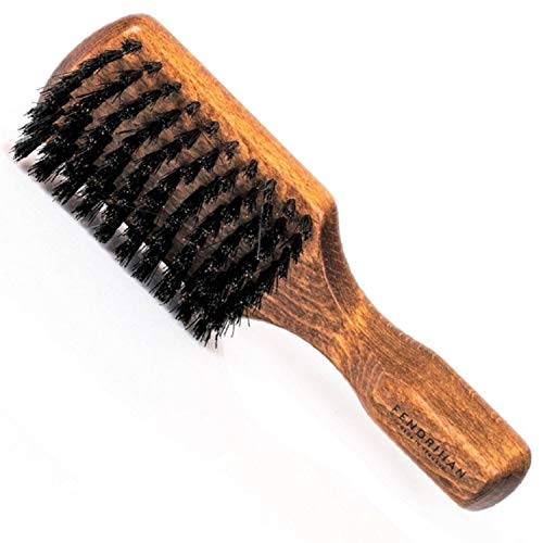 Hair Brush | 100% Boar Bristles, Beechwood Handle, 6.75" Length, 3.4 oz