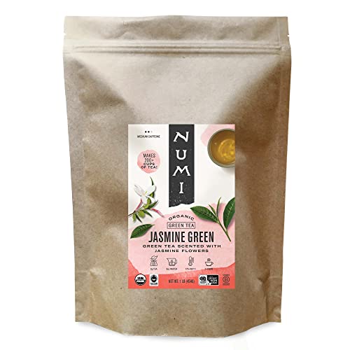 Green Tea | Organic Jasmine, 16 oz Pouch, Brews 200 Cups