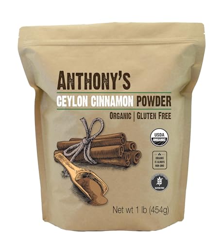 Ceylon Cinnamon Powder | Organic, Gluten Free, 1 lb