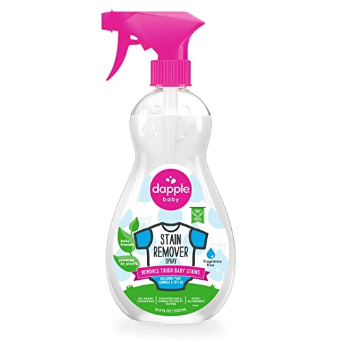 Stain Remover Spray | Fragrance Free, 16.9 Fl Oz, Plant-Based, Hypoallergenic