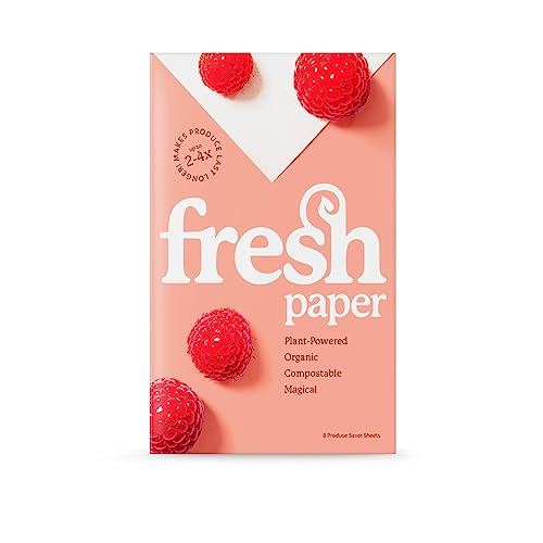 Food Storage Sheets | Keeps Produce Fresh, 8 Reusable Sheets