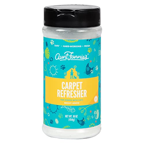 Carpet Refresher | Odor Neutralizing Powder, Bright Lemon Scent, 16 Ounce