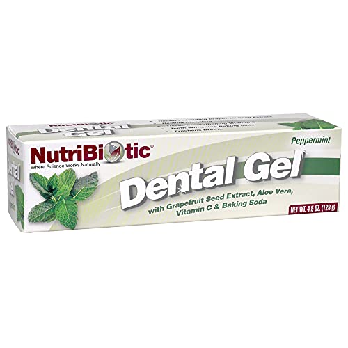 Dental Gel | Golden Peppermint, 4.5 oz, Vegan, Fluoride-Free