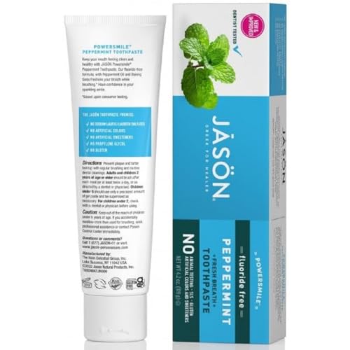 Toothpaste | Whitening, Fluoride-Free, 6 Oz