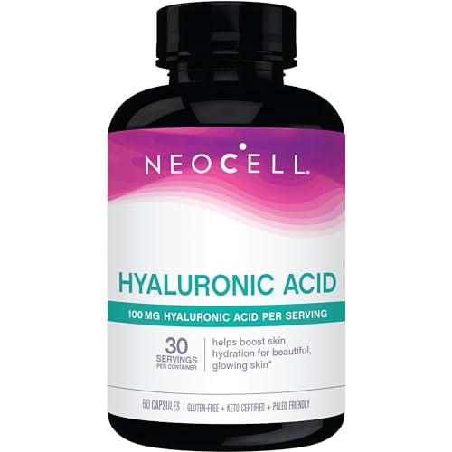 Hyaluronic Acid Capsules | Supports Tissue Hydration, Gluten Free, 60 Count