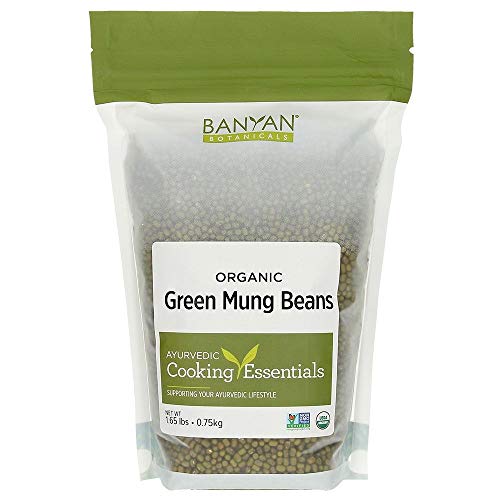 Green Mung Beans | USDA Organic, Non-GMO, 1.65 lb for Soups and Sprouts