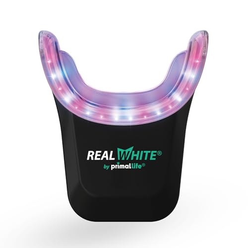 Teeth Whitening System | 20 Treatments, Red/Blue LED Light