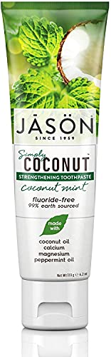 Toothpaste | Fluoride-Free, Coconut Mint, 4.2 oz