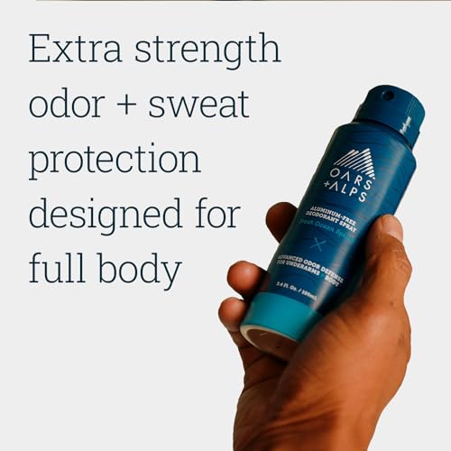 Deodorant Spray | Aluminum Free, Travel Size, Fresh Ocean Splash