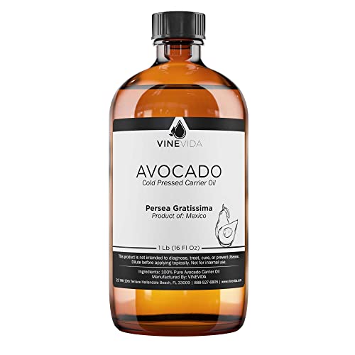 Carrier Oil | Undiluted Avocado, 16 fl oz