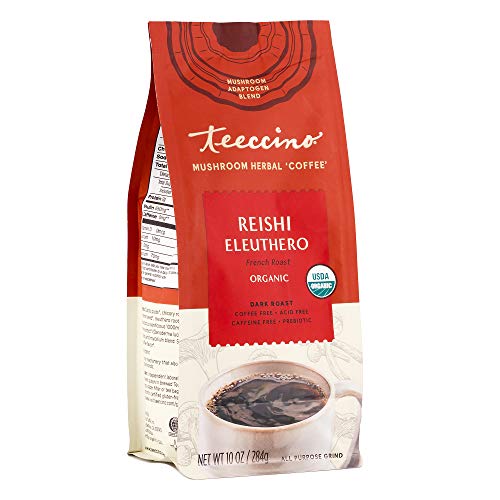 Coffee Alternative | French Roast, Organic, Caffeine Free, 10 oz