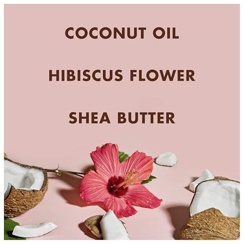 SheaMoisture Curl and Shine Coconut Shampoo Coconut and Hibiscus for Curly Hair Paraben Free Shampoo 13 oz