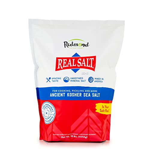 Kosher Salt | Natural Unrefined, Gluten Free - 10 LB Bag