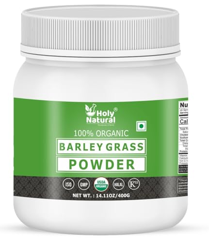 Organic Barley Grass Powder | 14.11 oz, Nutritionally Complete, Non-GMO, Raw