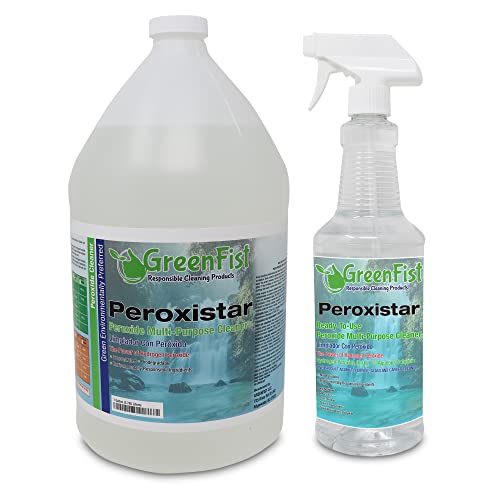 All Purpose Cleaner | Hydrogen Peroxide, 1 Gal Concentrated & 32 oz Ready to Use