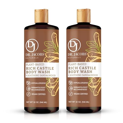 Body Wash | Sandalwood, Moisturizing, 32 fl oz, Pack of 2