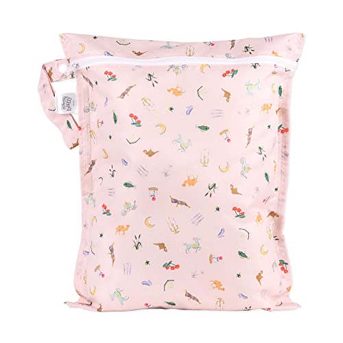 Wet Bag | Waterproof, Reusable, Multi-Purpose, Princess Magic Pink