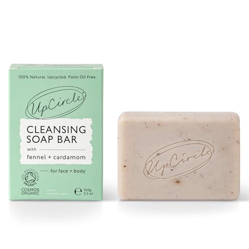 Soap Bar | 3.5 oz, Certified Organic, Vegan Cleanser for Face and Body