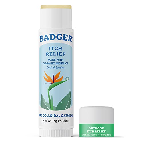 Insect Bite Relief Cream | Organic, Travel Stick, 0.6 oz