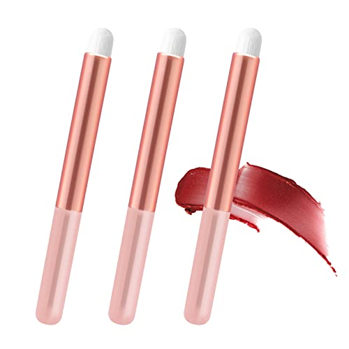 Lip Brush Set | Pack of 3, Versatile Applicators for Lipstick & Gloss